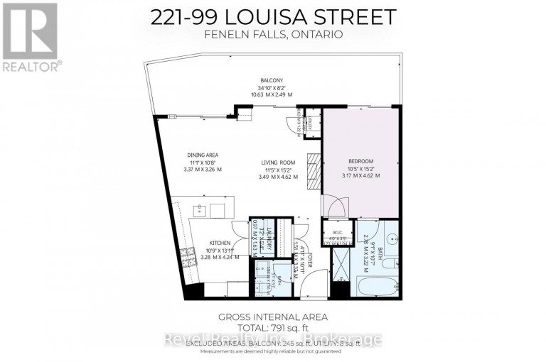221 - 99 LOUISA STREET, Kawartha Lakes (Fenelon Falls), Ontario, K0M1N0