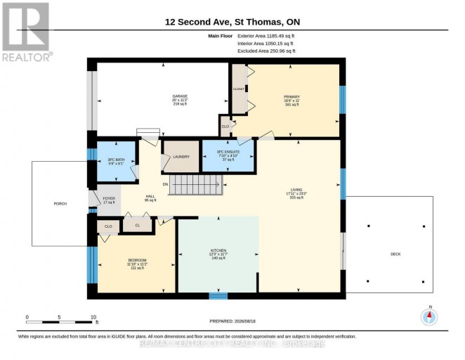 12 SECOND AVENUE, St. Thomas, Ontario, N5R6A2