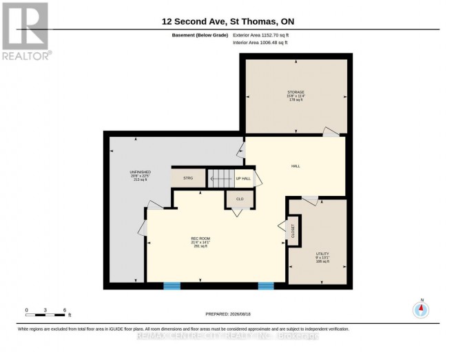 12 SECOND AVENUE, St. Thomas, Ontario, N5R6A2