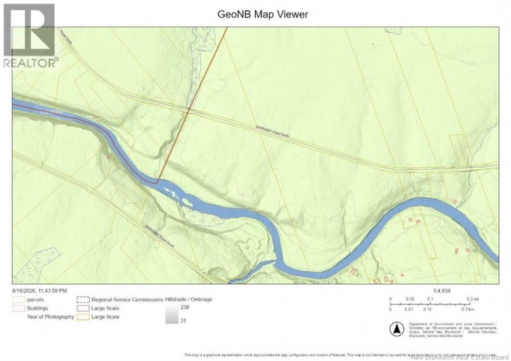 47 Acres North Barnaby Road, Miramichi, New Brunswick, E1N6G4