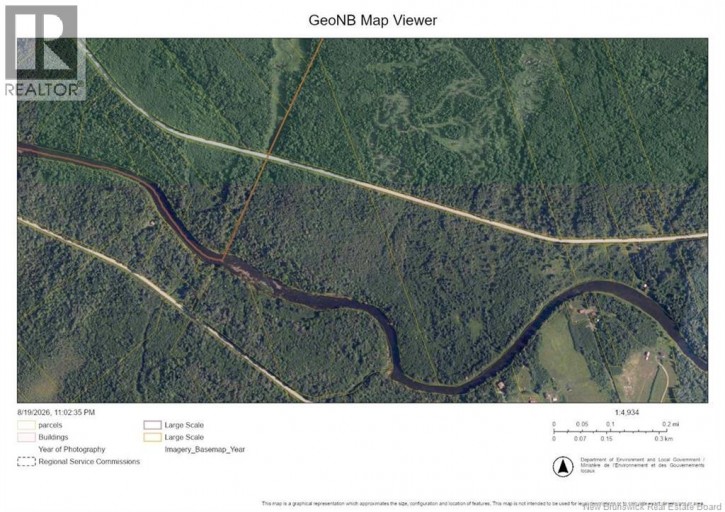 47 Acres North Barnaby Road, Miramichi, New Brunswick, E1N6G4
