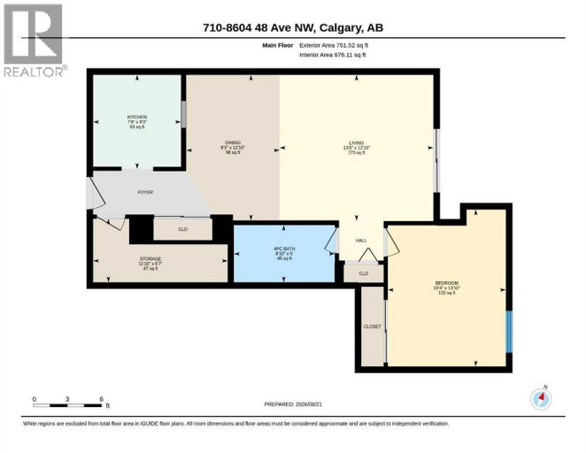 710, 8604 48 Avenue NW, Calgary, Alberta, T3B5E6