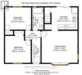166 JOHN STREET W Bradford West Gwillimbury (Bradford) Ontario photo 15