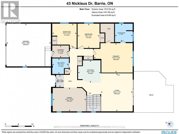 43 NICKLAUS DRIVE, Barrie (East Bayfield), Ontario, L4M6W5