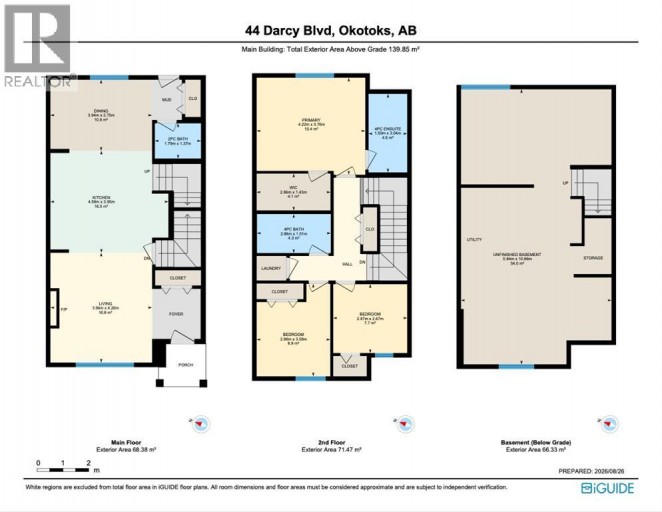 44 D'arcy Boulevard, Okotoks, Alberta, T1S5S7
