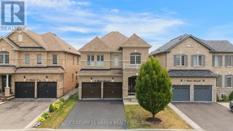 3 LISSON CRESCENT, Brampton (Credit Valley), Ontario, L6X5H8