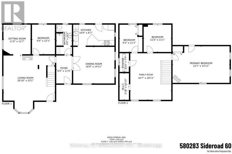 580283 SIDEROAD 60, Chatsworth, Ontario, N0H1C0