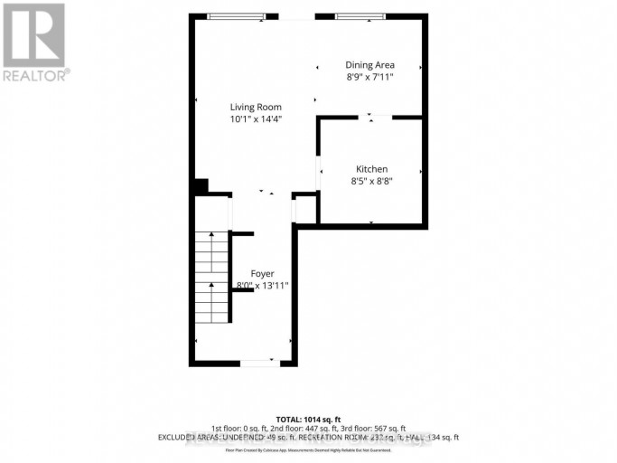 1 - 899 STONE CHURCH ROAD E, Hamilton (Quinndale), Ontario, L8W1B2