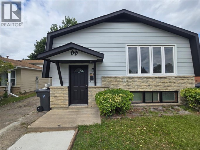 99 CLUTHE Crescent, Kitchener, Ontario, N2P1N1