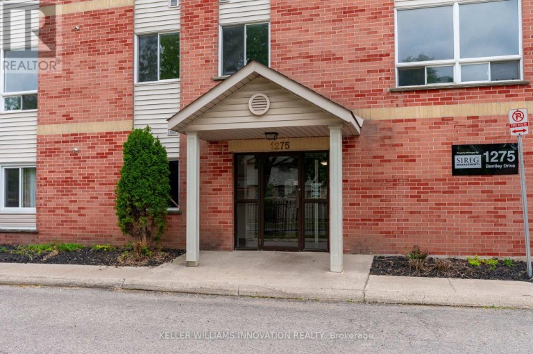 106 - 1275 BENTLEY DRIVE, London East (East D), Ontario, N5V4M4