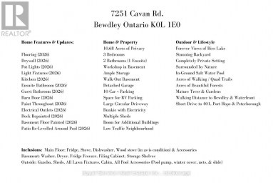 7251 CAVAN ROAD Hamilton Township Ontario photo 50
