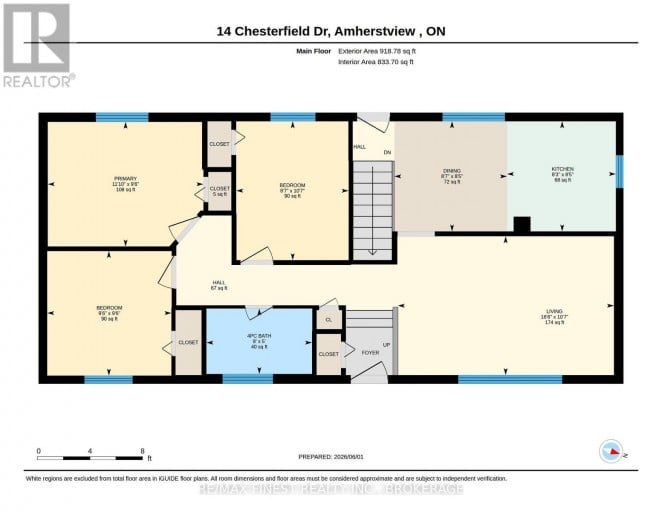 14 CHESTERFIELD DRIVE, Loyalist (Amherstview), Ontario, K7N1M2