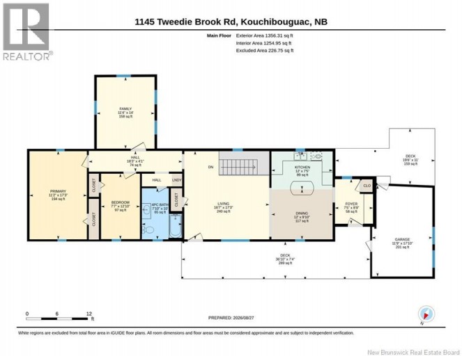 1145 Tweedie Brook, Kouchibouguac, New Brunswick, E4X1M5