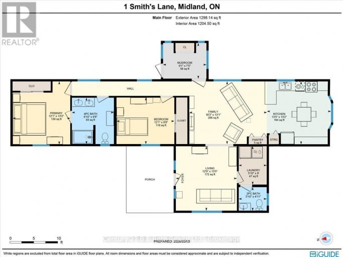 1 SMITHS LANE, Midland, Ontario, L4R0B9