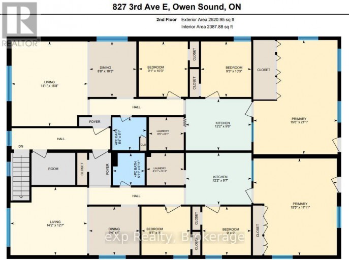 827 3RD AVENUE E, Owen Sound, Ontario, N4K2K6