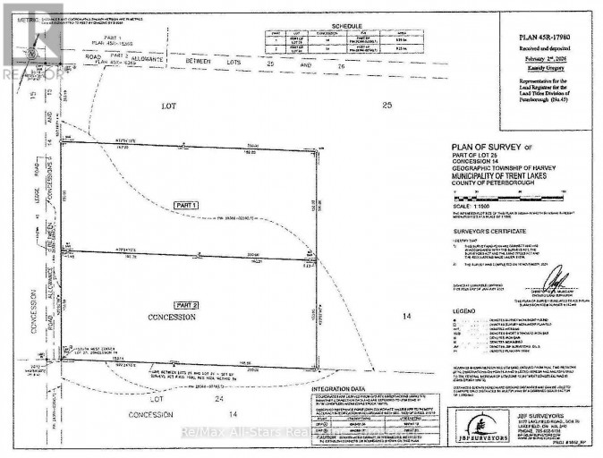 PART 1 - 0 LEDGE ROAD, Trent Lakes, Ontario, K0M1A0