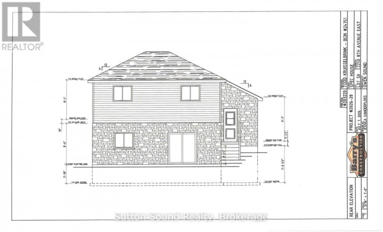2258 8TH AVENUE E, Owen Sound, Ontario, N4K6X1