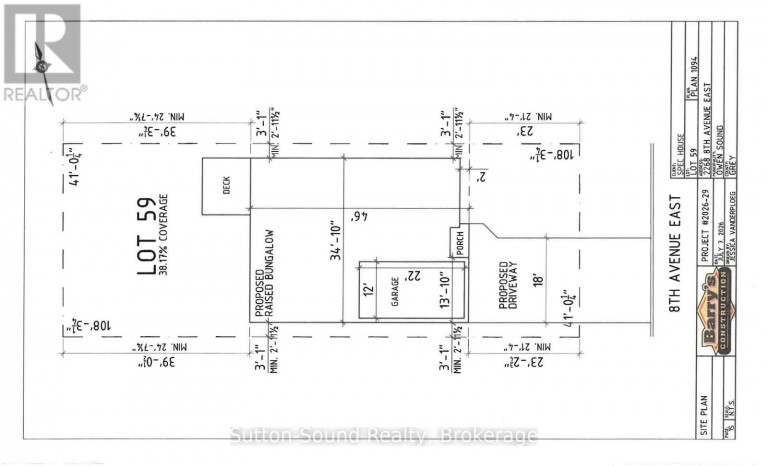 2268 8TH AVENUE E, Owen Sound, Ontario, N4K6X1