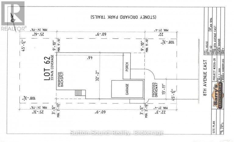 2298 8TH AVENUE E, Owen Sound, Ontario, N4K6X1