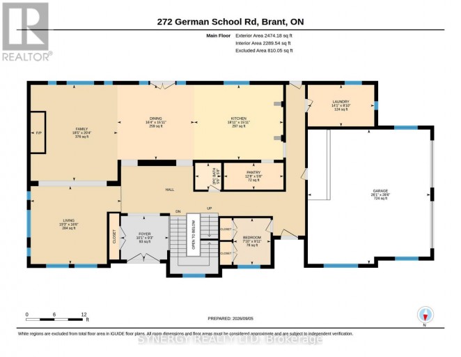 272 GERMAN SCHOOL ROAD, Brant (Paris), Ontario, N3L3E1