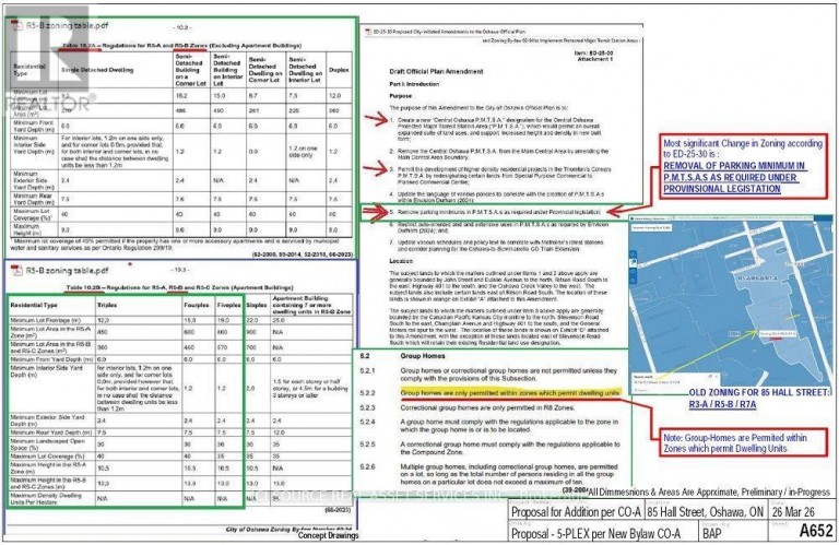 85 HALL STREET, Oshawa (Central), Ontario, L1H2Y8