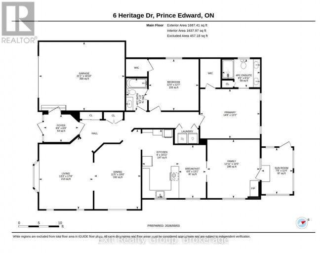 6 HERITAGE DRIVE, Prince Edward County (Wellington), Ontario, K0K3L0