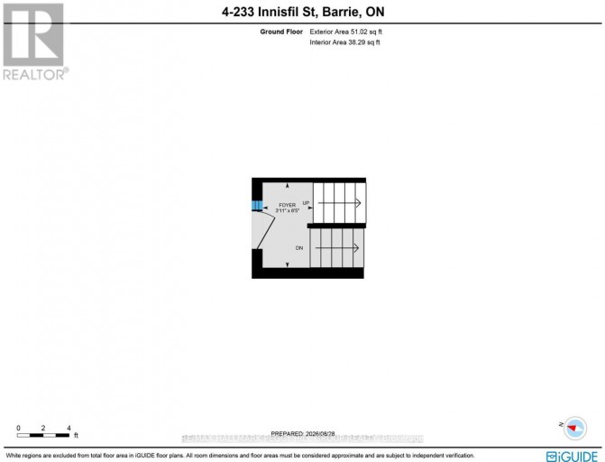 4 - 233 INNISFIL STREET, Barrie (Allandale Centre), Ontario, L4N3E9