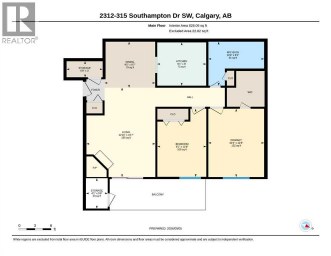 2312, 315 Southampton Drive SW Calgary Alberta photo 4