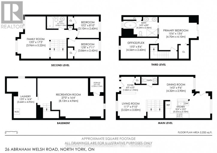 26 ABRAHAM WELSH ROAD, Toronto (Humberlea-Pelmo Park), Ontario, M9M0B7