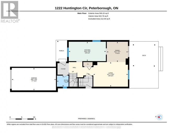 1222 HUNTINGTON CIRCLE, Peterborough (Otonabee Ward 1), Ontario, K9K2B5