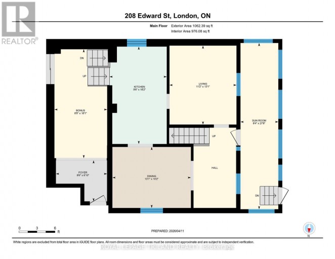 208 EDWARD STREET, London South (South F), Ontario, N6C3J2