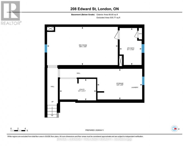 208 EDWARD STREET, London South (South F), Ontario, N6C3J2