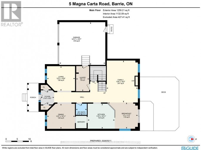5 MAGNA CARTA ROAD, Barrie (Innis-Shore), Ontario, L4M7H9