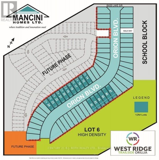 LOT 44 ORION BOULEVARD, Orillia, Ontario, L3V6H2