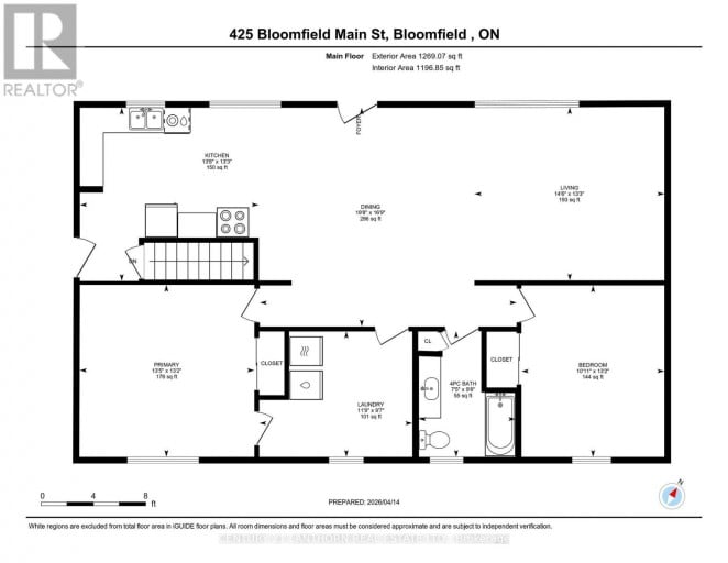 425 BLOOMFIELD MAIN STREET, Prince Edward County (Bloomfield Ward), Ontario, K0K1G0