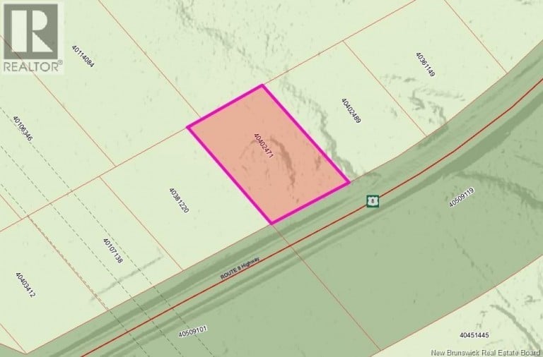 2.47 Acres Route 8, Bartibog, New Brunswick, E1V6M8