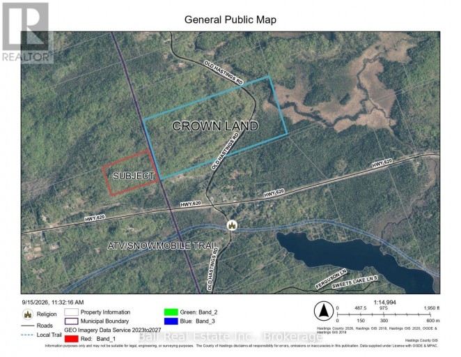 0 OLD HASTINGS ROAD, Wollaston, Ontario, K0L1P0