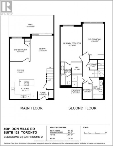 128 - 4001 DON MILLS ROAD, Toronto (Hillcrest Village), Ontario, M2H3J8