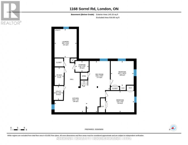 1168 SORREL ROAD, London East (East D), Ontario, N5V2N3