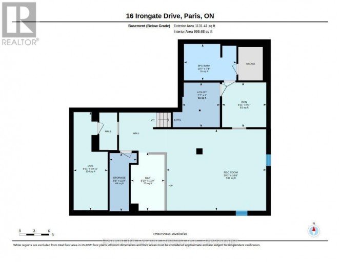 16 IRONGATE DRIVE, Brant (Paris), Ontario, N3L4G4