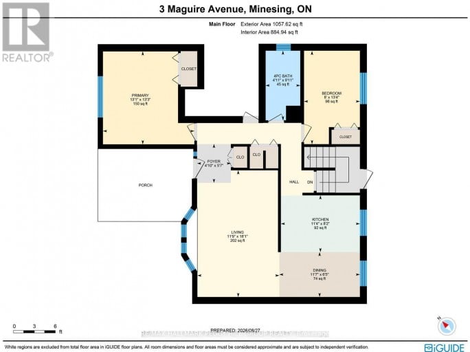 3 MAGUIRE AVENUE, Springwater (Minesing), Ontario, L9X2B7