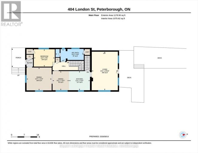 404 LONDON STREET, Peterborough (Town Ward 3), Ontario, K9H3A3