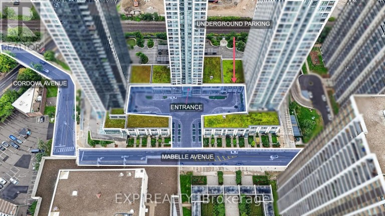 3807 - 7 MABELLE AVENUE, Toronto (Islington-City Centre West), Ontario, M9A4X7