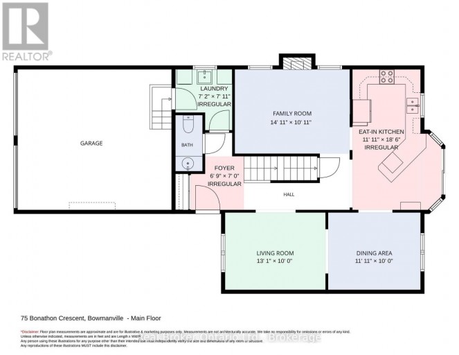 75 BONATHON CRESCENT, Clarington (Bowmanville), Ontario, L1C5B9