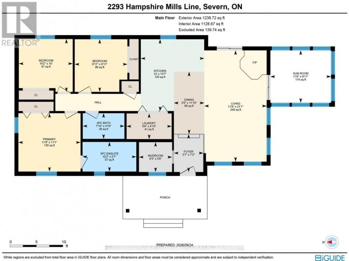 2293 HAMPSHIRE MILLS LINE, Severn, Ontario, L3V0Y5