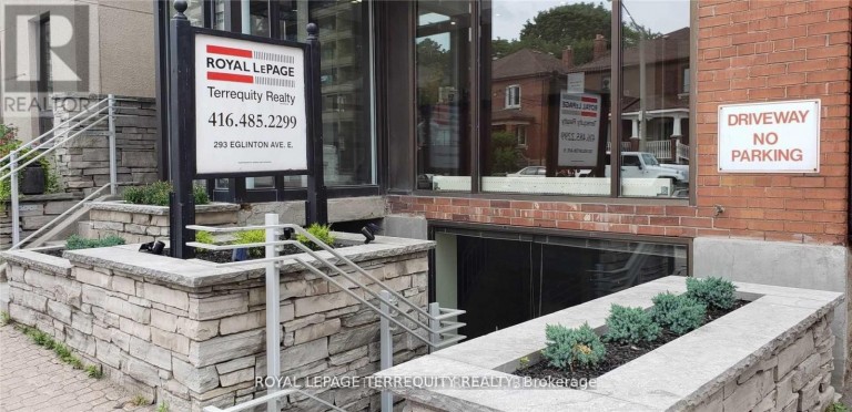 LOWER - 293 EGLINTON AVENUE E, Toronto (Mount Pleasant East), Ontario, M4P1L3