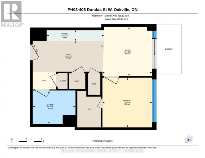 PH03 - 405 DUNDAS STREET W, Oakville (GO Glenorchy), Ontario, L6M5P9