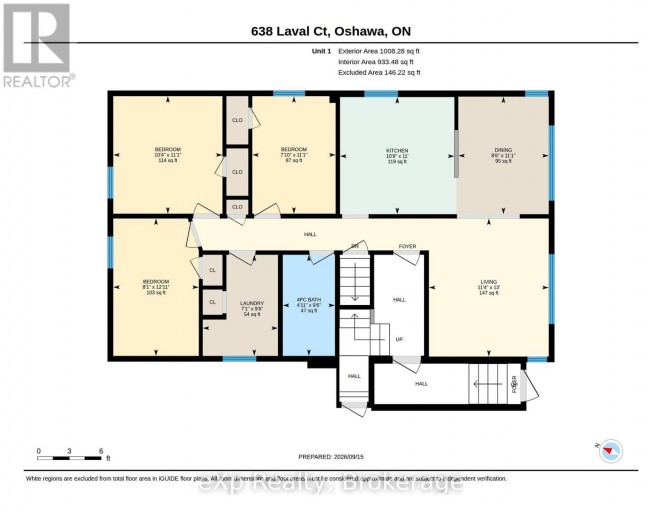 638 LAVAL COURT, Oshawa (Vanier), Ontario, L1J6X1