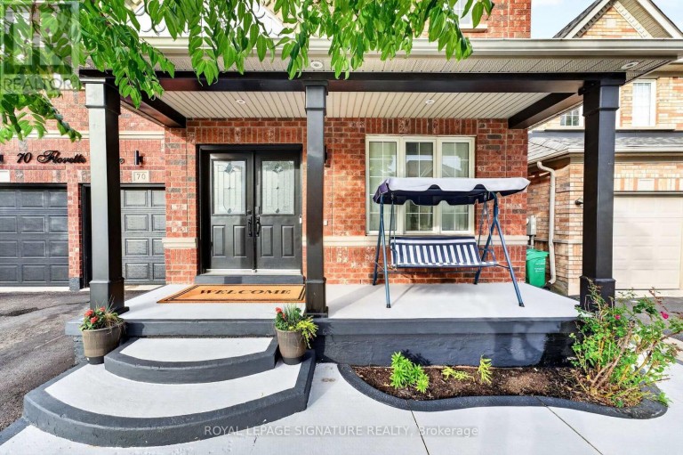 70 FLORETTE PLACE, Brampton (Fletcher's Meadow), Ontario, L7A3G5