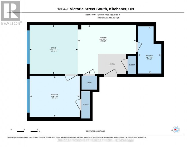 1304 - 1 VICTORIA STREET S, Kitchener, Ontario, N2G0B5